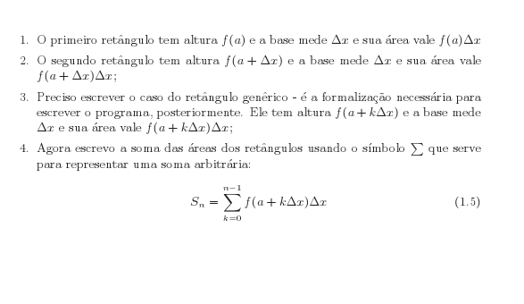 soma de Riemann - continuação